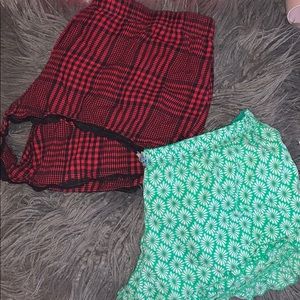 Victoria secret sleep shorts.